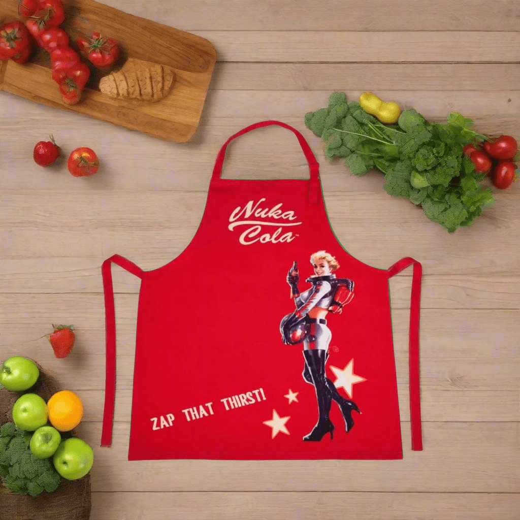 Fallout - Nuka Cola Zap That Thirst Apron 1 Fallout - Nuka Cola Zap That Thirst Apron
