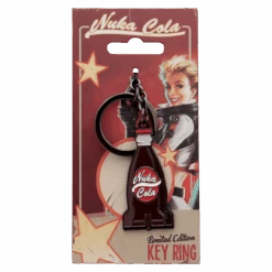 Fallout Limited Edition Nuka-Cola Keyring -Just Geek Store B FLT92 Pack Front Trans