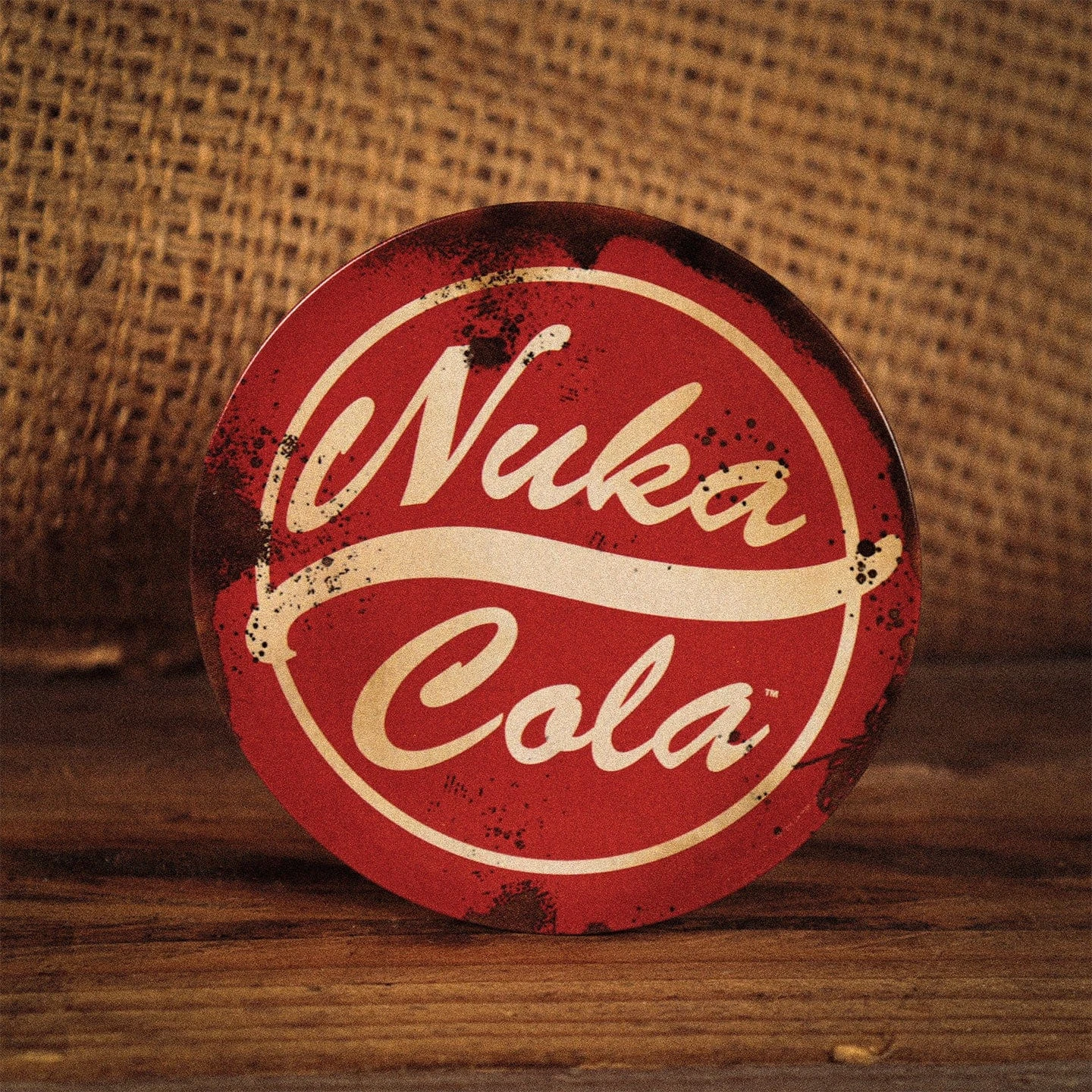 Fallout Set Of Four Metal Drinks Coasters 7 Fallout Set Of Four Metal Drinks Coasters - Image 7