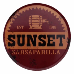 Fallout Set Of Four Metal Drinks Coasters 17 Fallout Set Of Four Metal Drinks Coasters -Just Geek Store B FLT96 Sunset Sars Front Trans