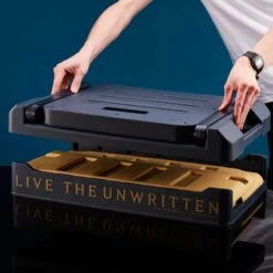 Harry Potter Hogwarts Legacy Bedroom Storage Box With Folding Chair -Just Geek Store HogwartsLegacy StorageChair PL 3