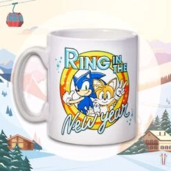 Sonic The Hedgehog New Year Mug