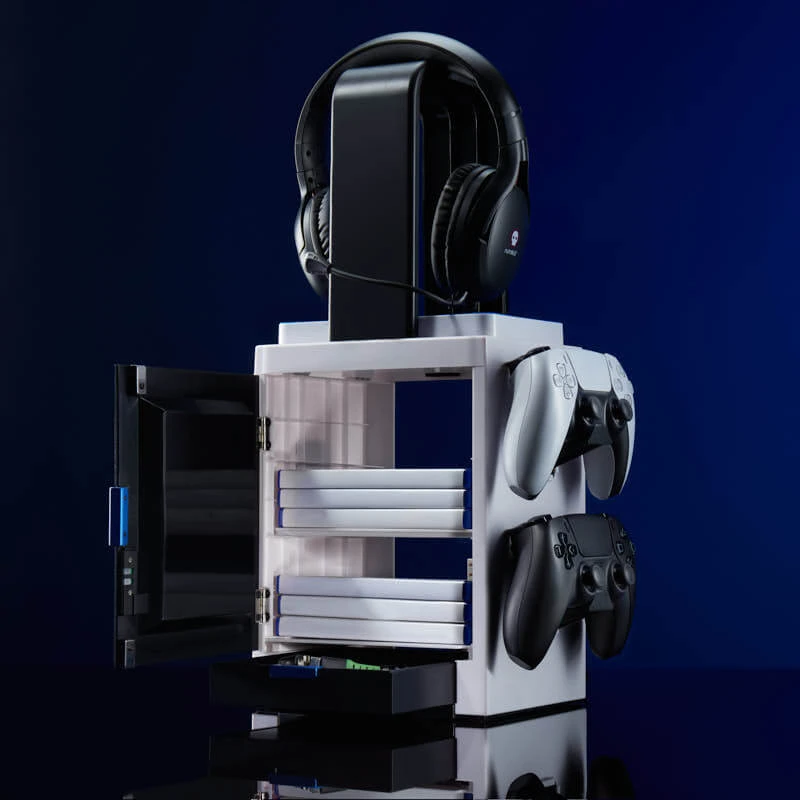 PLAYSTATION PS5 Inspired Gaming Locker (LED Version) 2 PLAYSTATION PS5 Inspired Gaming Locker (LED Version) - Image 2