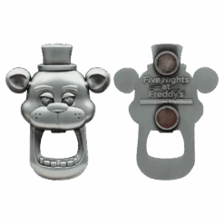 Five Nights At Freddy's Bottle Opener -Just Geek Store SE FNAF03 Front Back Trans