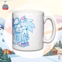 Sonic The Hedgehog Snow Fun Mug -Just Geek Store Snow Fun Mug 3