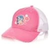 Sonic The Hedgehog Ice Cream Distressed Pink Trucker Hat