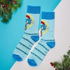 Sonic The Hedgehog Classic Winter Socks