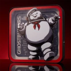 Ghostbusters ‘Stay Puft’ Acrylic Desk Lamp / Wall Light -Just Geek Store StayPuft Ghostbusters PerspexLamp PL 4