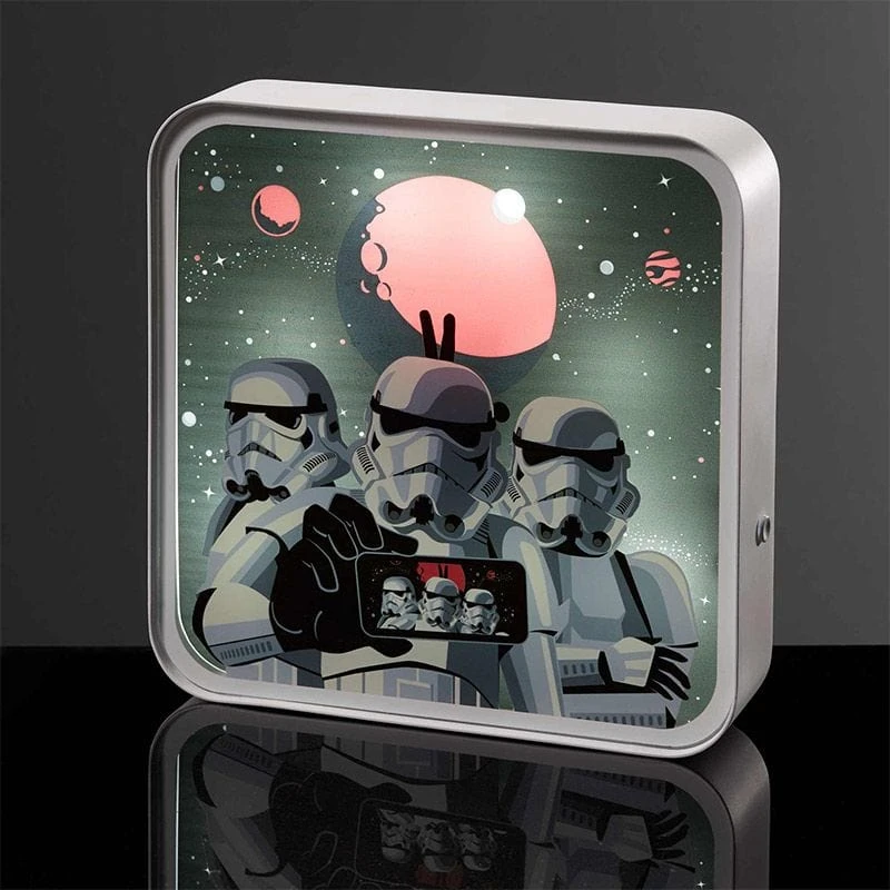 Star Wars Stormtrooper Perspex Lamp 2 Star Wars Stormtrooper Perspex Lamp - Image 2