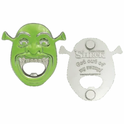 Shrek Bottle Opener 6 Shrek Bottle Opener -Just Geek Store UV SHK05 Front Back Trans