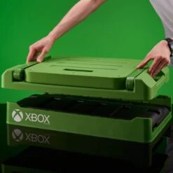 Xbox Bedroom Storage Box With Folding Chair -Just Geek Store Xbox StorageChair PL 3