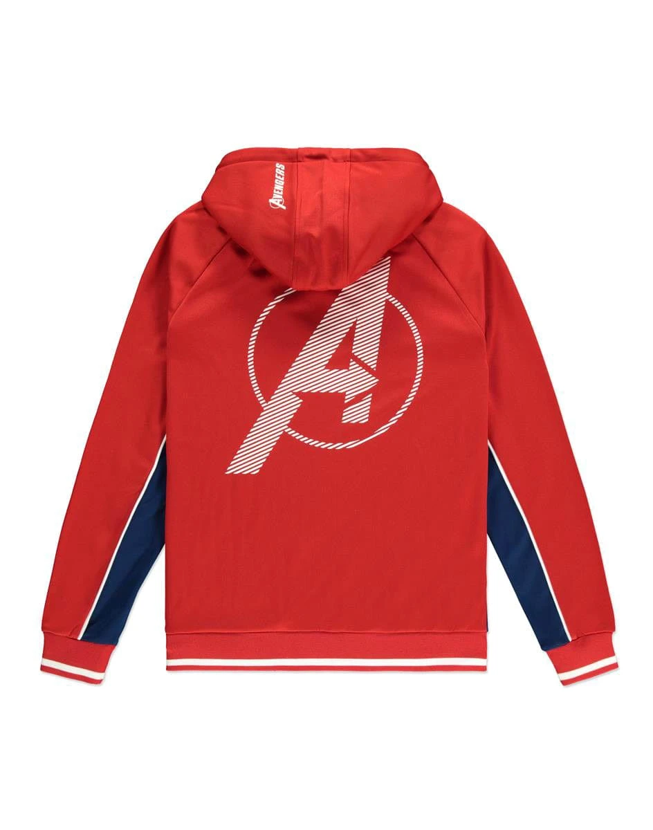 Marvel - Avengers Unisex Hooded Track Shirt 2 Marvel - Avengers Unisex Hooded Track Shirt - Image 2