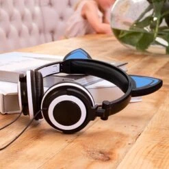 Numskull Cat Ears Kids Headphones -Just Geek Store cat kids headphones new 4