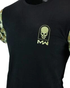 Call Of Duty Modern Warfare Skull T-Shirt -Just Geek Store cod mw skull t shirt gs 03
