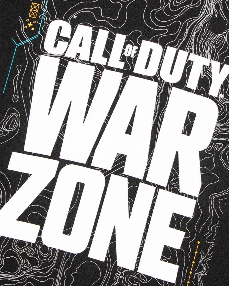Call Of Duty Warzone Black Map T-Shirts 3 Call Of Duty Warzone Black Map T-Shirts - Image 3