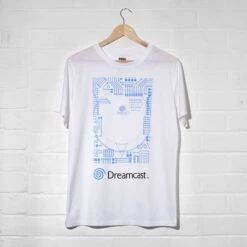 Dreamcast White T-Shirts (Unisex)