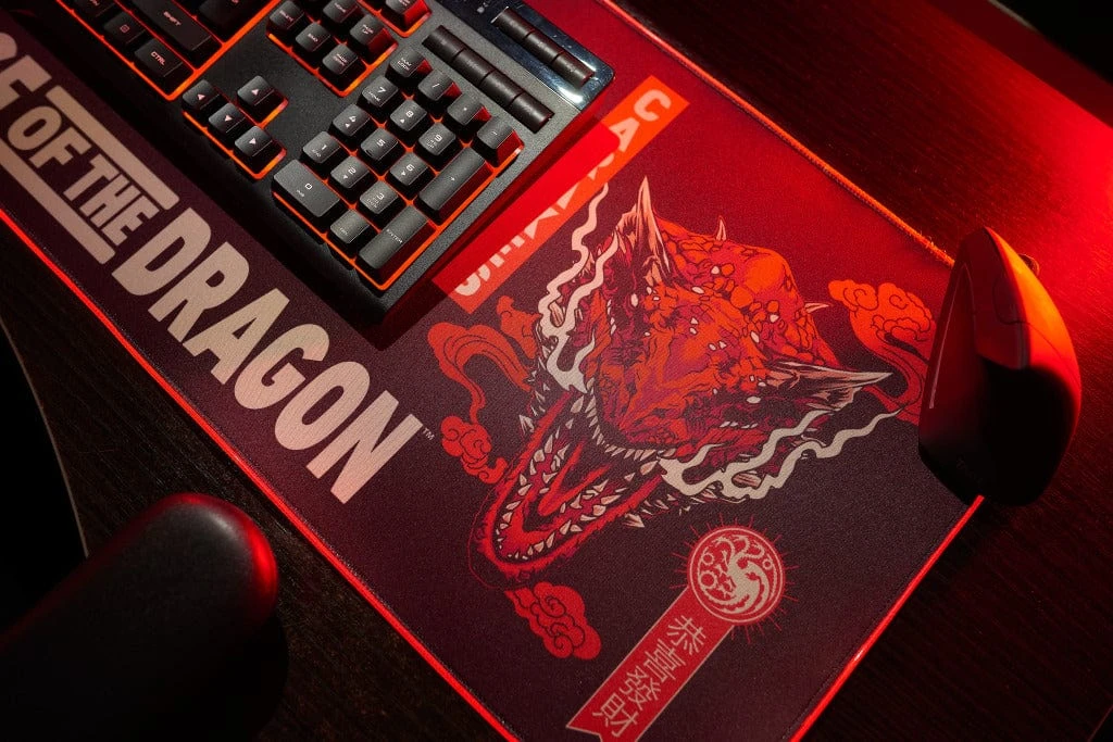 House Of Dragons XXL Gaming Mousepad 9 House Of Dragons XXL Gaming Mousepad - Image 9