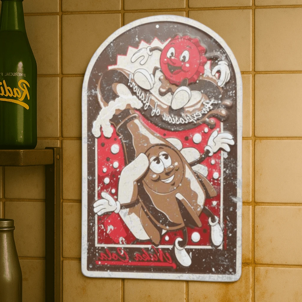 Fallout - Metal Sign Vintage Ad 1 Fallout - Metal Sign Vintage Ad