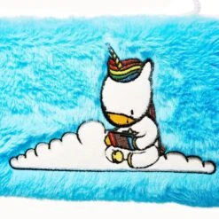 Numskull Nintendo Switch Unicorn Blue Fluffy Carry Case -Just Geek Store fluffy blue unicorn switch case 3