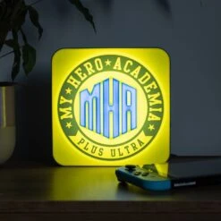 My Hero Academia 3D Desk Lamp / Wall Light -Just Geek Store mha lamp hi res 4