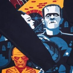 Monsters Group Christmas Jumper / Ugly Sweater -Just Geek Store monsters halloween jumper 2