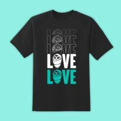 Destiny Fallen Baby ‘Love’ Black T-Shirt