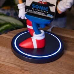 Power Idolz Sonic The Hedgehog Wireless Charging Dock -Just Geek Store sonic poweridolz productimage 15