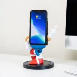 Power Idolz Sonic The Hedgehog Wireless Charging Dock -Just Geek Store sonic poweridolz productimage 3