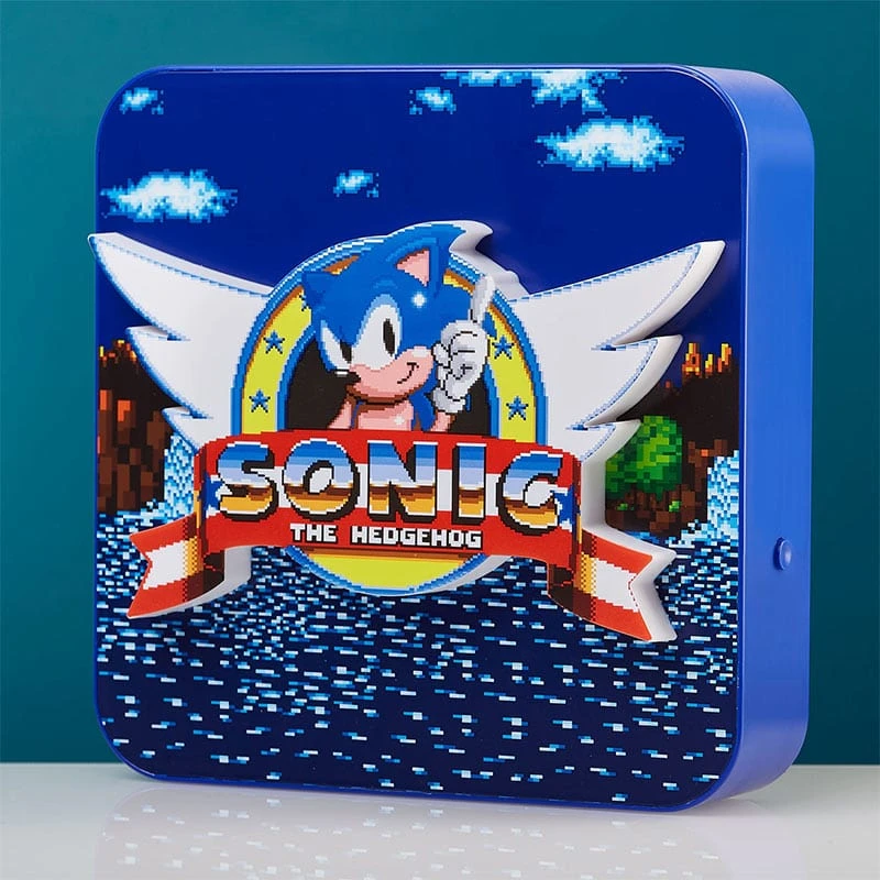 Sonic The Hedgehog 3D Desk Lamp / Wall Light 1 Sonic The Hedgehog 3D Desk Lamp / Wall Light