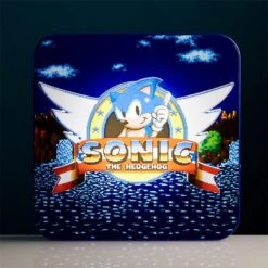 Sonic The Hedgehog 3D Desk Lamp / Wall Light 7 Sonic The Hedgehog 3D Desk Lamp / Wall Light -Just Geek Store sonicthehedgehog 3dlamp pl 4