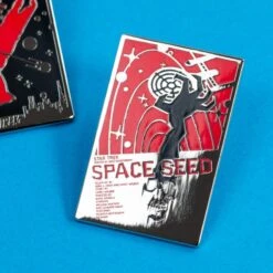 Pin Kings Star Trek Enamel Pin Badge Set 1.2 – The Devil In The Dark & Space Seed -Just Geek Store star trek 1.2 pin kings 3