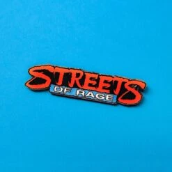SEGA Streets Of Rage Logo Pin Badge