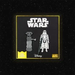 Pin Kings Star Wars Enamel Pin Badge Set 1.12 – FX-7 And Imperial Stormtrooper (Hoth Battle Gear)