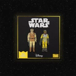 Pin Kings Star Wars Enamel Pin Badge Set 1.13 – Bossk And Rebel Soldier (Hoth Battle Gear)