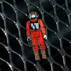 Pin Kings Star Wars Enamel Pin Badge Set 1.37 – B-Wing Pilot And Klaatu (in Skiff Guard Outfit) -Just Geek Store sw kenner pin kings 1.37 3