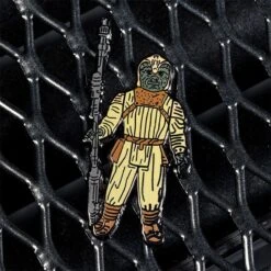 Pin Kings Star Wars Enamel Pin Badge Set 1.37 – B-Wing Pilot And Klaatu (in Skiff Guard Outfit) -Just Geek Store sw kenner pin kings 1.37 4