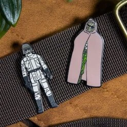 Pin Kings Star Wars Enamel Pin Badge Set 1.39 – Prune Face And AT-ST Driver -Just Geek Store sw kenner pin kings 1.39 5