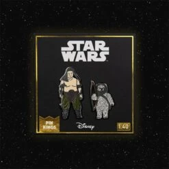 Pin Kings Star Wars Enamel Pin Badge Set 1.40 – Rancor Keeper And Lumat
