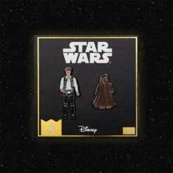 Pin Kings Star Wars Enamel Pin Badge Set 1.5 - Han Solo And Jawa
