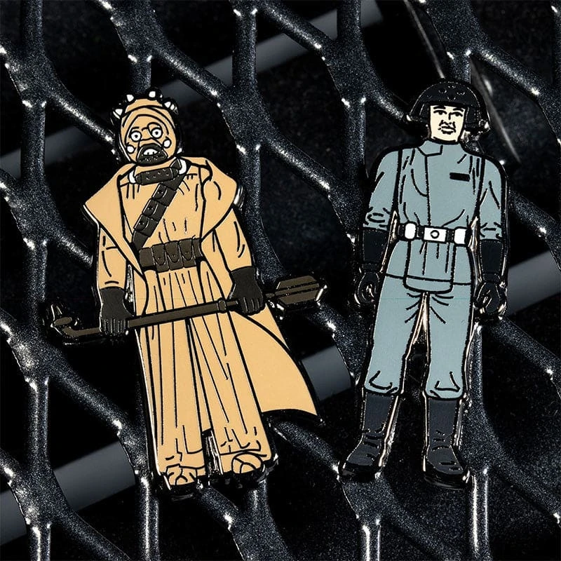 Pin Kings Star Wars Enamel Pin Badge Set 1.6 - Tusken Raider And Imperial Death Star Technician 2 Pin Kings Star Wars Enamel Pin Badge Set 1.6 - Tusken Raider And Imperial Death Star Technician - Image 2
