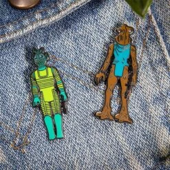 Pin Kings Star Wars Enamel Pin Badge Set 1.7 – Greedo And Hammerhead -Just Geek Store sw kenner pin kings 1.7 5