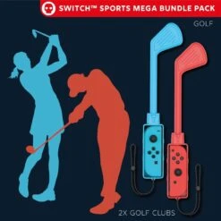 Numskull Nintendo Switch Sports Accessories Mega Bundle Pack -Just Geek Store switch sports accessories bundle 6