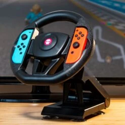 Numskull Nintendo Switch Joy Con Steering Wheel Table Attachment 17 Numskull Nintendo Switch Joy Con Steering Wheel Table Attachment -Just Geek Store switch wheel lifestyle 4 mario kart