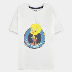 Warner Bros. Space Jam Team Tweety Kids Short Sleeved T-Shirts