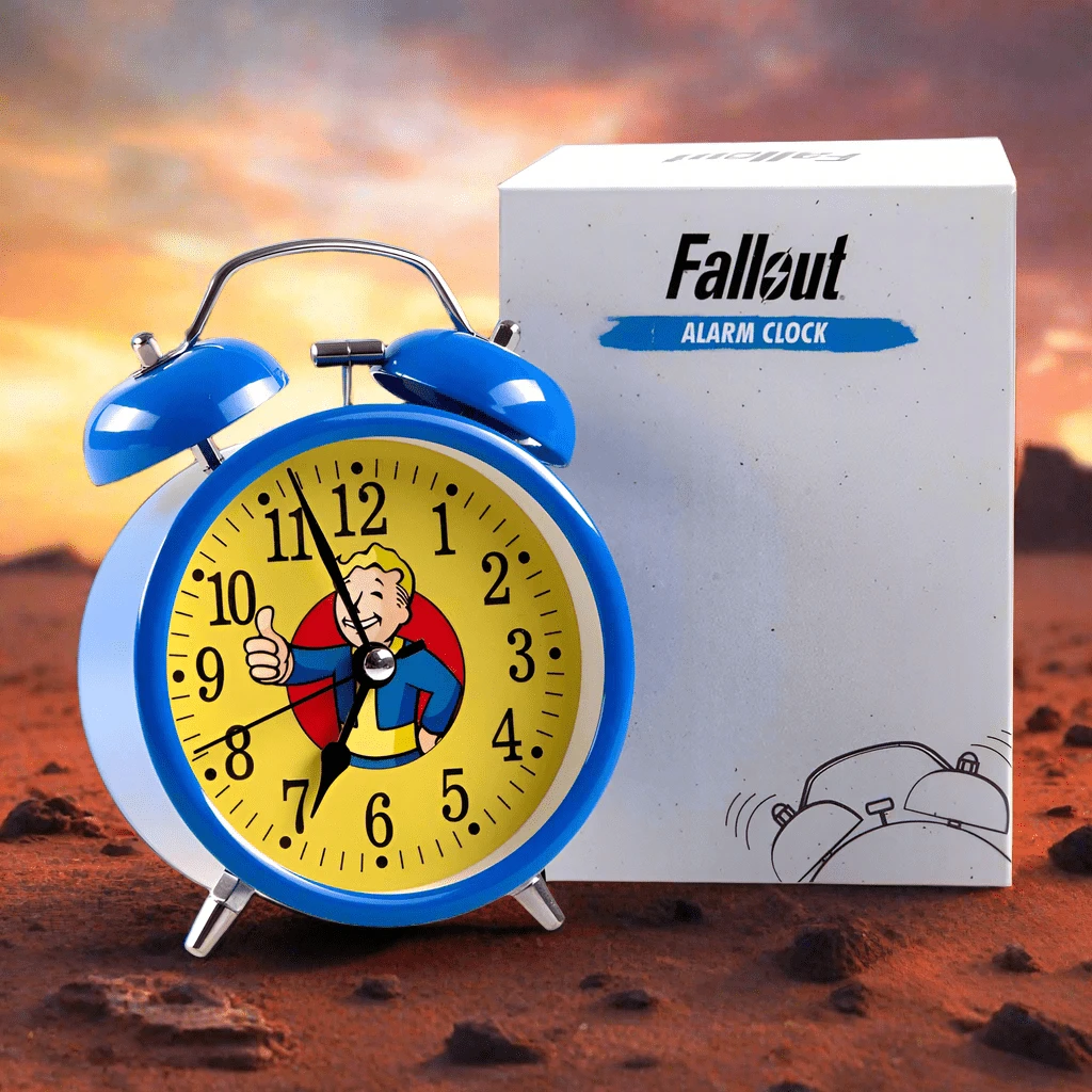 Fallout Alarm Clock - Vault Boy 1 Fallout Alarm Clock - Vault Boy
